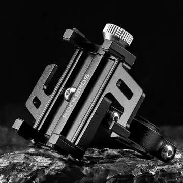 Rockbros 699-BK Aluminium-Fahrradhalterung für 55-100 mm Lenker – Schwarz