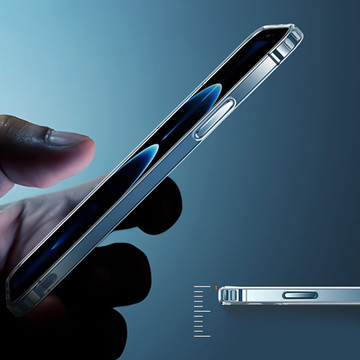 Protective case Alogy Hybrid Case Super Clear for Apple iPhone 12 Pro Max Transparent