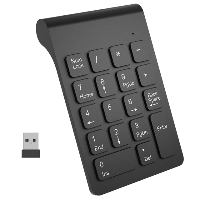 Bezdrátová USB numerická klávesnice pro notebook Alogy Wireless KeyPad