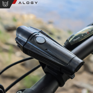 Bicycle Light 2in1 Front Rear Waterproof IPX4 LED Front Rear USB Light Bicycle Light Set Alogy