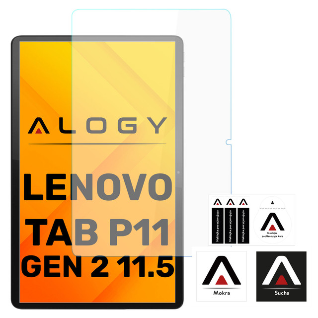 Tvrzené sklo pro Lenovo Tab P11 gen 2 11.5 TB350 TB-350FU TB-350XU 2gen Alogy Screen Protector Pro 9H