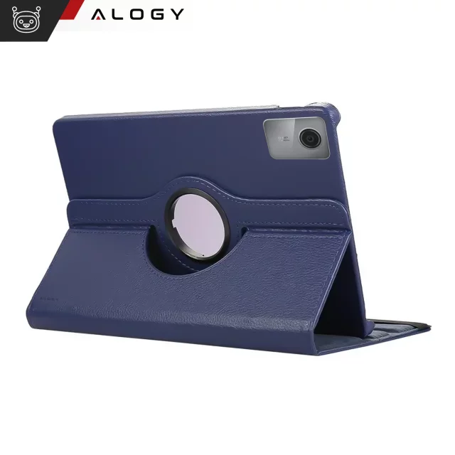 Pouzdro 360 pro Lenovo Tab M11 10,95" TB330FU / TB330XU / TB331FC otočný kryt na tablet Flip Cover Pouzdro Alogy Navy Blue