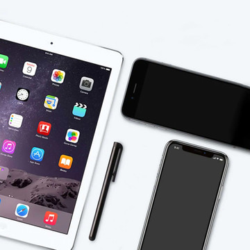 Kapacitní kovový dotykový stylus pro obrazovky telefonů a tabletů Alogy Stylus Pen Universal Black