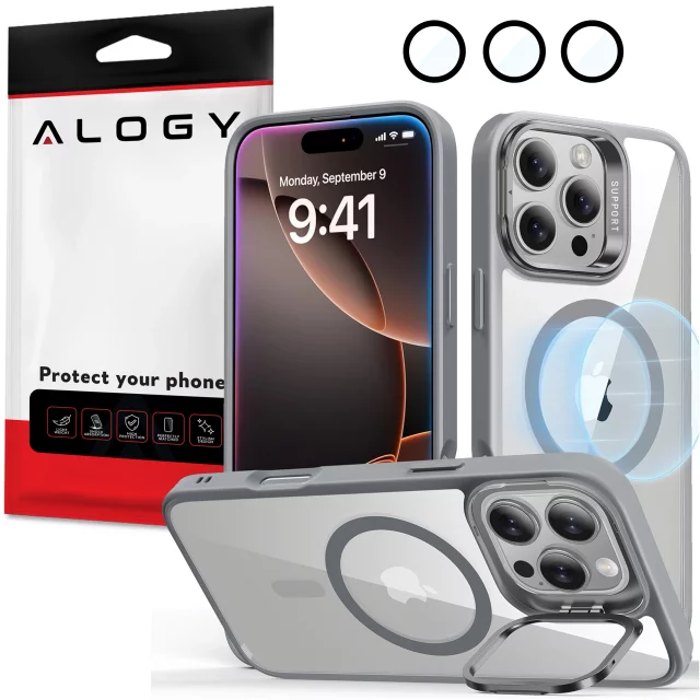 Alogy HUB Splitter Adapter for Laptop Computer USB-C to 3x USB-A 2.0 1x USB-A 3.0 Gray