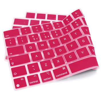 Alogy Silicone Keyboard Cover for Apple Macbook Pro 14/16 M1 2021 Pink