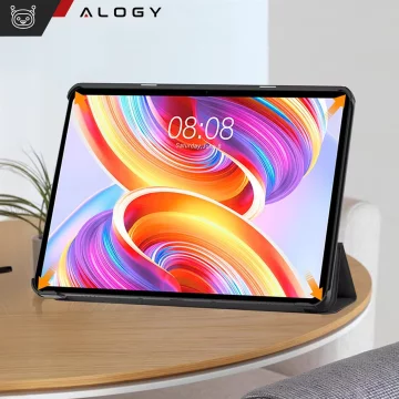 Tablet-Hülle für Lenovo Tab M10 3gen 3 GEN 10.1 2022 TB328FU TB328XU Gehäuse Case Alogy Book Cover Grau