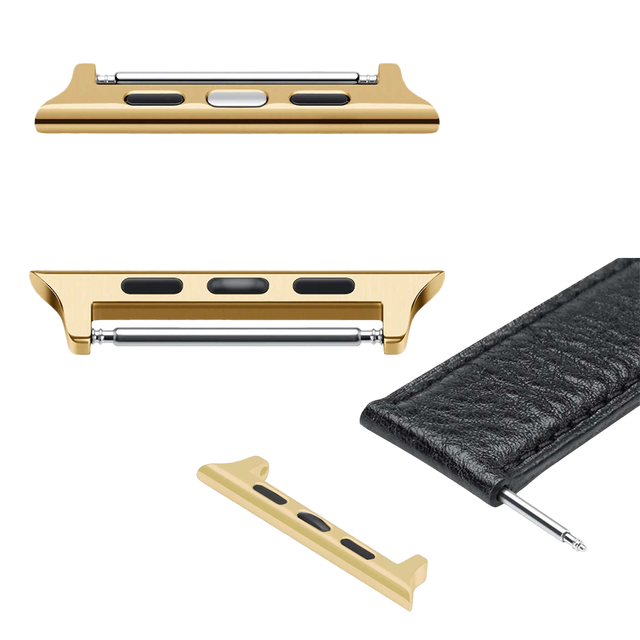 Alogy Band Clasp Adapter for Apple Watch 38/40/41mm Gold
