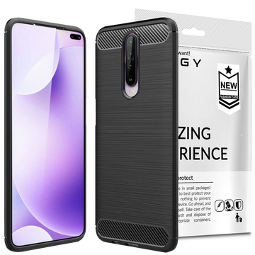 Alogy Rugged Armor Hülle für Xiaomi Redmi K30 / Poco X2 schwarz