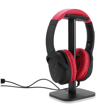 Gaming headphone stand stand holder with RGB LED backlight Black