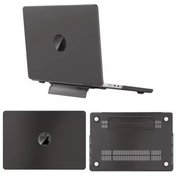 Alogy ProStand™ matte Hülle mit Ständer für MacBook Air 13,3" (A1932/A2179/A2337) Schwarz