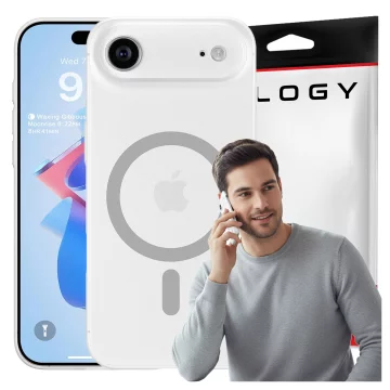 Case for Apple iPhone 16 Pro Max Alogy MagSafe Hybrid Matte Case with Lens Protection Black