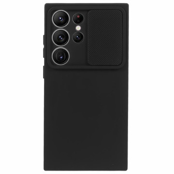 Case for Samsung Galaxy S24 Ultra Armored Case Protection Camera Cover Slide Camshield Case Alogy Black Glass
