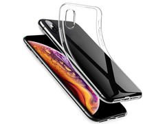 Průhledné silikonové pouzdro pro Apple iPhone XS Max