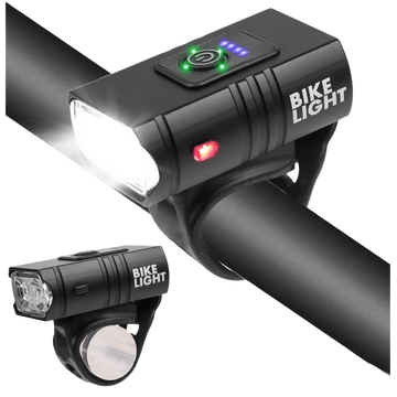 Fahrrad-Frontlicht, wasserdicht Alogy, LED-Licht, 800 LM Fahrradbeleuchtung