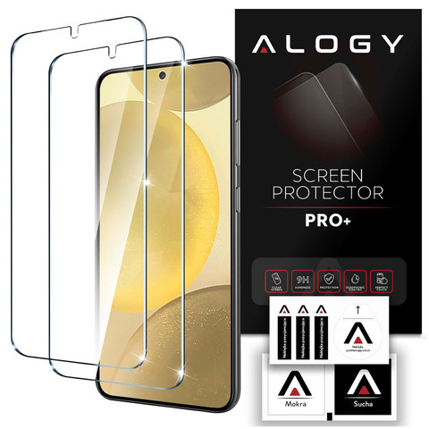 2x Tempered Glass for Samsung Galaxy S24 Screen Protector Pro 9H Alogy [2pcs]