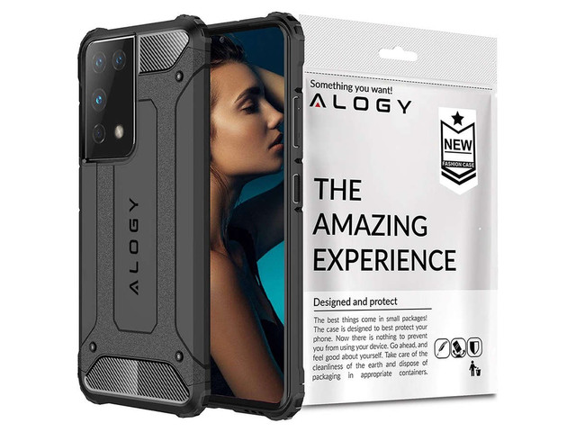 Alogy Hard Armor case for Samsung Galaxy S21 Ultra grey