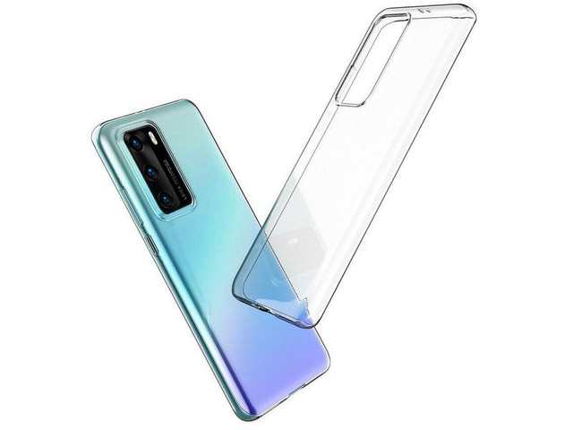 Alogy silikonové pouzdro kryt pouzdro pro Huawei P40 průhledné