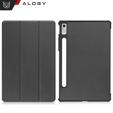 Lenovo Tab P11 Pro 2 Gen 11.2 Tablet Case TB-132FU TB-132XU Case Alogy Book Cover Black