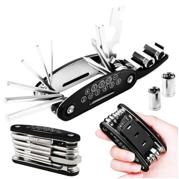 Multitool wrenches for changing Alogy tires on scooters/bikes