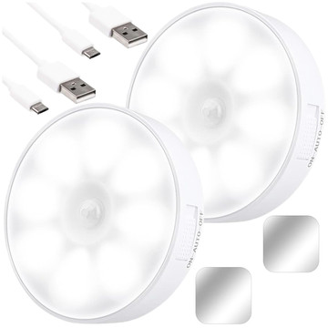 2x Lamp LED motion sensor dusk night lamp Alogy Sensor Light Wireless furniture lighting White light 6000k