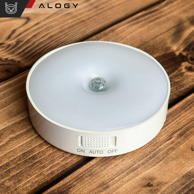 2x Lamp LED motion sensor dusk night lamp Alogy Sensor Light Wireless furniture lighting White light 6000k