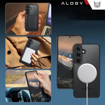Apple iPhone 16 Pro Max Case Alogy Anti-Shock Hybrid Case for MagSafe Clear