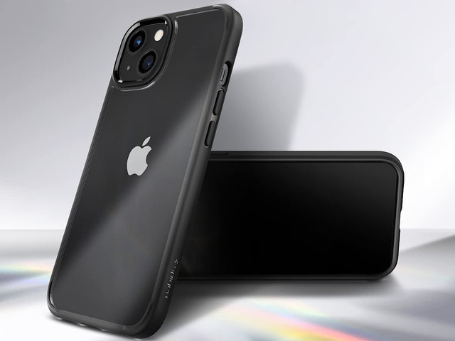 Kryt Spigen Ultra Hybrid pro Apple iPhone 13 Mini Matte Black Glass