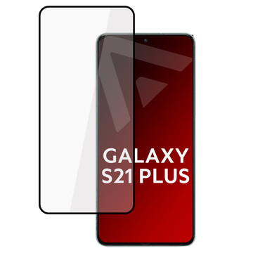 Tvrzené sklo pro Alogy Full Glue pouzdro přátelské pro Samsung Galaxy S21 Plus Black