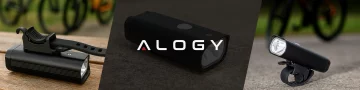 Světlo na kolo Přední LED světlo na kolo Osvětlení na kolo Vodotěsné IPX5 Alogy P12 Bike Light Black