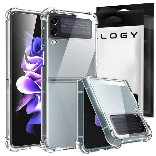 Etui pancerne ShockProof Alogy Case do Samsung Galaxy Z Flip 3 5G Clear