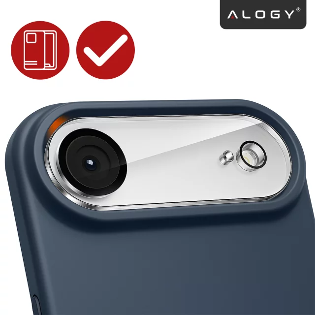 2x Kameralinsenglas für Apple iPhone 16 Pro / 16 Pro Max Alogy Lens Protector Pro Transparent