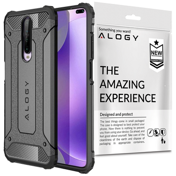 Pouzdro Alogy Hard Armor pro Xiaomi Redmi K30 / Poco X2 šedé