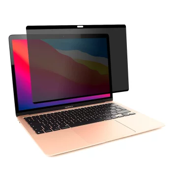 Magnetická fólie na ochranu soukromí pro MacBook Air 13" 2018-2021 - Ochrana soukromí, snadná instalace, úložný obal, redukce odlesků - Alogy SecureView™