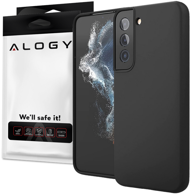 Alogy Thin Soft Case for Samsung Galaxy S22 Plus Black