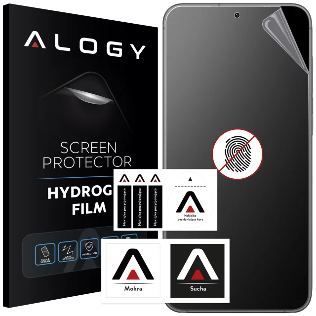 "MATTE" foil for Samsung Galaxy S23 Hydrogel Alogy HydroSkin Matte Pro™ for the screen for the "FREE FINGERPRINT" case