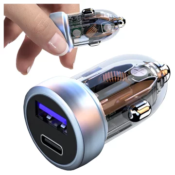 Car Charger Fast Charging QC3.0 PowerDelivery PD Alogy Car Charger 33W USB USB-C