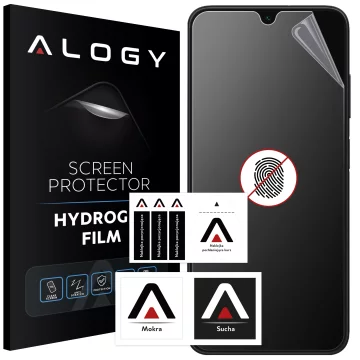 „MATTE“-Folie für Samsung Galaxy A05s Hydrogel Alogy HydroSkin Matte Pro™ Display für „FINGERPRINT FREE“-Hülle