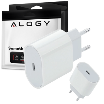 Alogy schnelles USB-C Typ C PD 20W weißes Wandladegerät