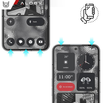 2x 9H tempered glass for Nothing Phone 2 Alogy PRO Screen Protector