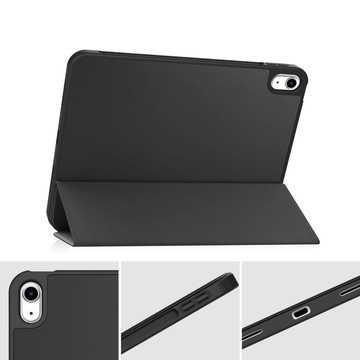 Schutzhülle Alogy Book Cover Federmäppchen Case mit Stifthalter für Apple iPad 10gen 10.9 2022 Schwarz