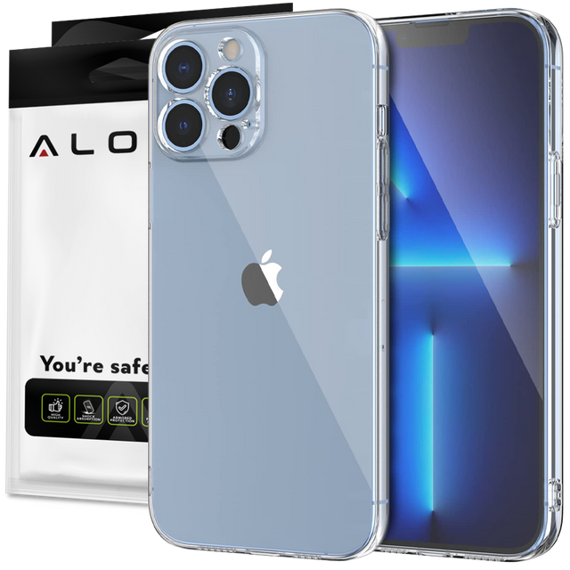 Schutzhülle Alogy Hybrid Case Super Clear für Apple iPhone 12 Pro Max Transparent