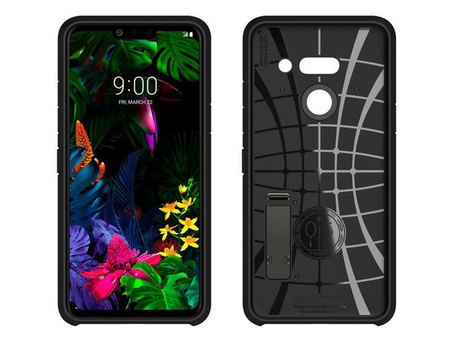 Etui Spigen Slim Armor do LG G8 ThinQ Graphite Grey