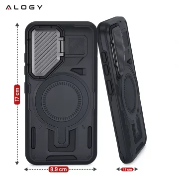 Apple iPhone 16 Pro Max Case Alogy Anti-Shock Hybrid Case for MagSafe Clear