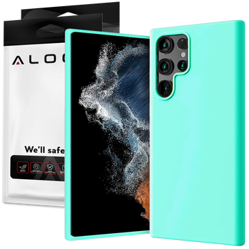 Alogy Thin Soft Case for Samsung Galaxy S22 Ultra Turquoise