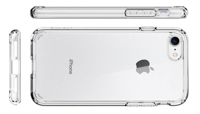 Case Spigen Ultra Hybrid 2 Apple iPhone 7/8/SE 2022/2020 Crystal Clear Glass alogy
