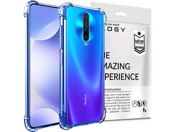 ShockProof Alogy armored case for Xiaomi Redmi K30/ Poco X2 transparent
