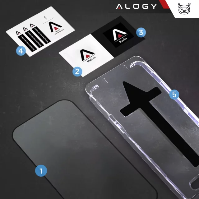 Tvrzené sklo pro ochranu displeje Apple iPhone 16 9H Alogy Heavy Pro™️