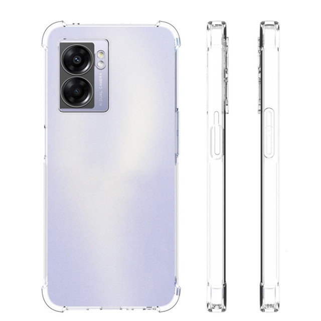 ShockProof Alogy Armor Case for Oppo A57 5G 2022 Transparent