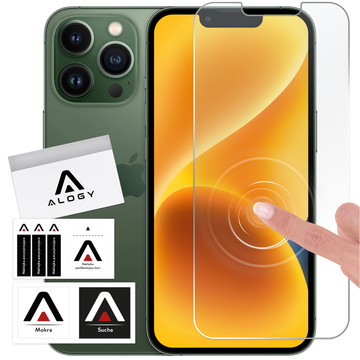 Hybridglas für Apple iPhone 13 Pro Display Alogy Flexi Glass 9H Case Friendly Flachbildschirm