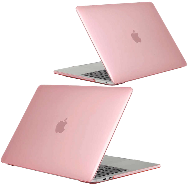 Etui Alogy Hard Case mat do Apple MacBook Pro 13 M1 2021 Różowy